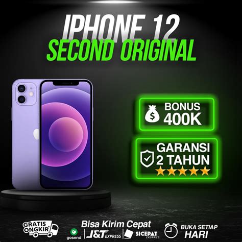 Jual IPhone 12 second original | Shopee Indonesia