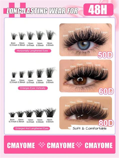 Hot Melt False Eyelashes Lightweight And Natural Thick Single Cluster Eyelash Book Various