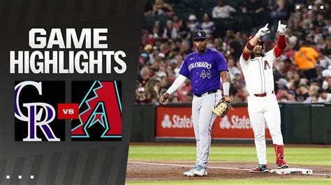 Rockies Vs D Backs Game Highlights 3 29 24 MLB Highlights YouTube