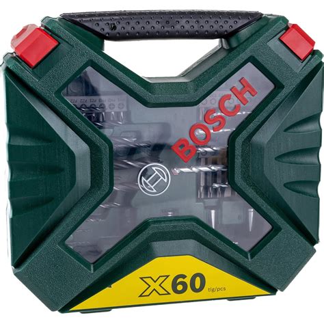 Набор сверл и насадок-бит Bosch X-Line Classic 60 шт. 2607010611 ...