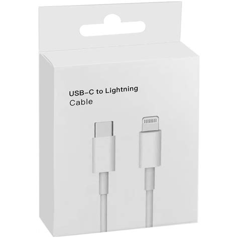 Mobigear Data Câble Usb C Vers Apple Lightning 1 Mètre Blanc 11 8439334 Coquedirect Fr