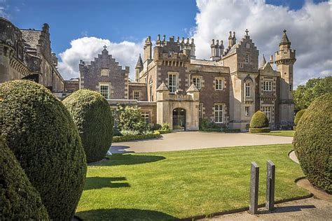 Abbotsford House Garden Side Melrose Scotish Borders
