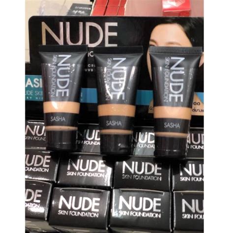 รองพน NUDE ซาซา นสกน ฟาวนเดชน Shopee Thailand