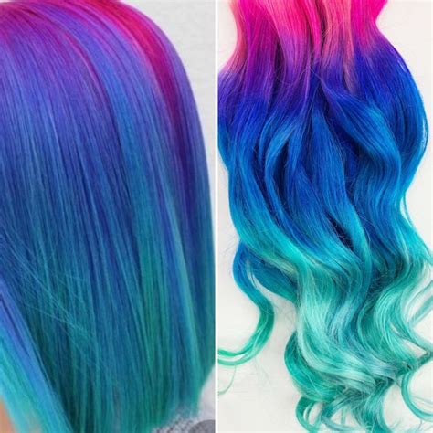 Turquoise Ombre Hair