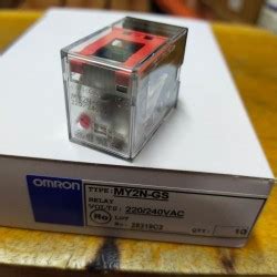 Jual RELAY MY2N GS 220 240 VAC OMRON SOCKETS Jakarta Barat ANPERA