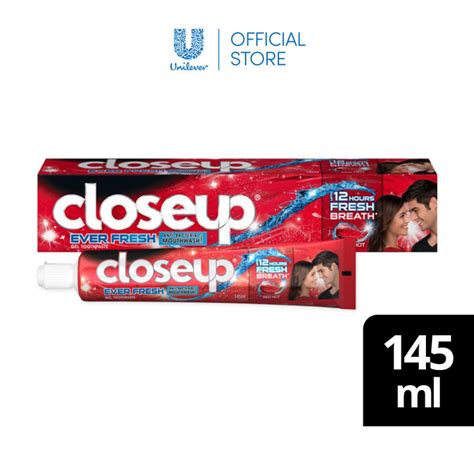 Closeup Gel Toothpaste With Antibacterial Zinc Red Hot 145ml Lazada PH