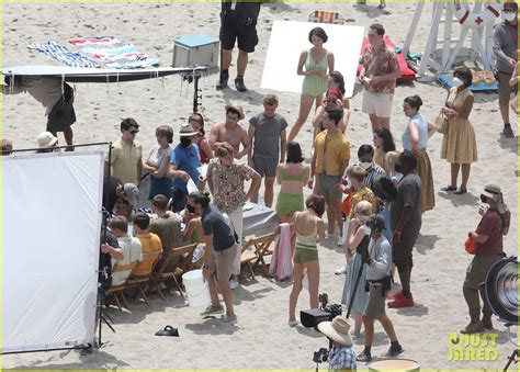 Steven Spielberg Films A Beach Scene For The Fabelmans With Newcomer