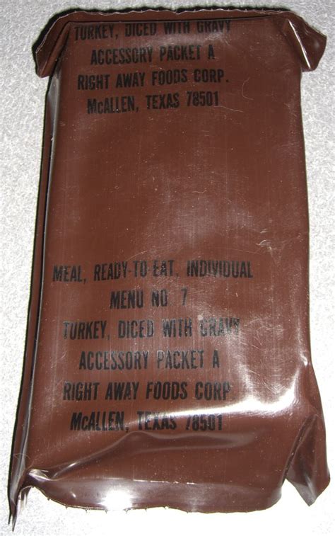 MRE Bag Design | MRE Info