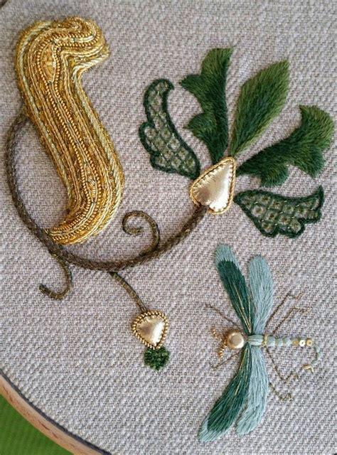 Pin By Donna Harris On All To Be Sorted Stumpwork Embroidery Brooch