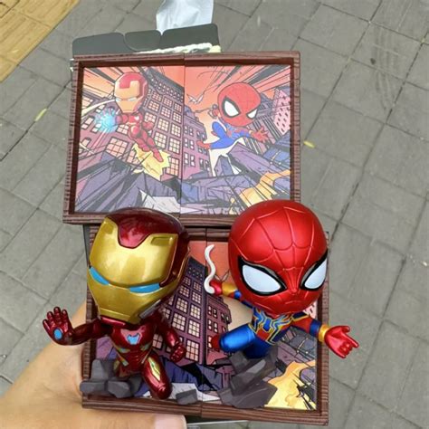 Фигурка Hot Toys Marvel серия аниме 7 8 см AliExpress