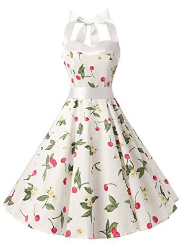 Dresstells® Halter 50s Rockabilly Polka Dots Audrey Dress Retro