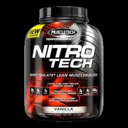 MUSCLETECH NITRO TECH PERFORMANCE SERIES 4 LB Vanilla TONY EASY