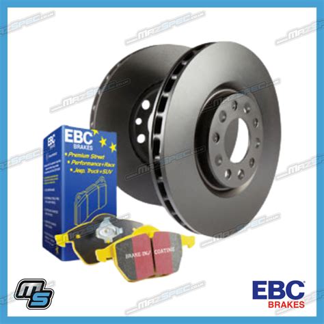 EBC Yellow Stuff Pad & EBC Std Disc Kit - Mazda MX5 MK4 ND/RF 1.5 (15 ...