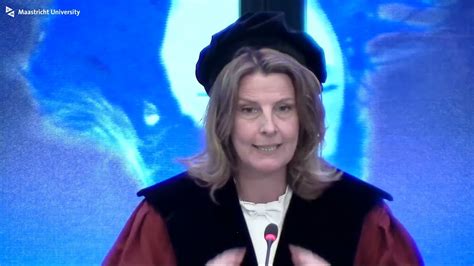 Inaugural Lecture Prof Dr Anita C E Vreugdenhil Youtube