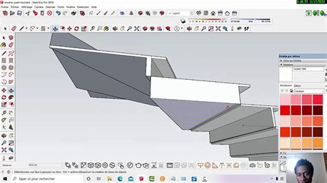 Comment R Aliser Un Escalier En Bois Sur Sketchup Youtube