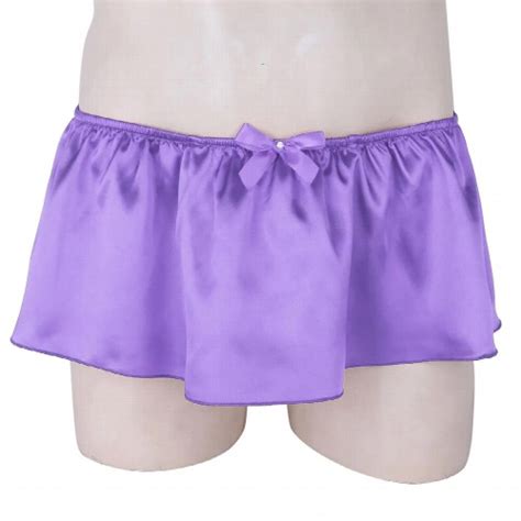 Mens Sissy Lingerie Sexy Briefs Skirted Panties G String Thong Gay Underwear Erotic Underwear