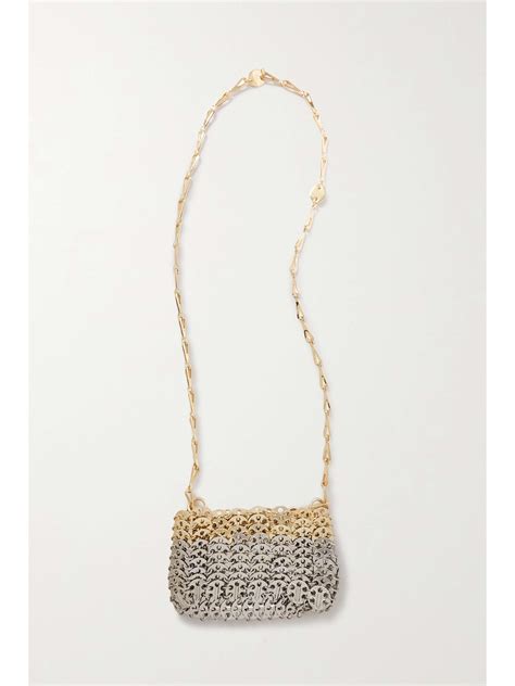 Rabanne Skyline Nano Chainmail Shoulder Bag Net A Porter