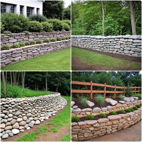 15 Natural Rock Retaining Wall Ideas for Sloped Yards