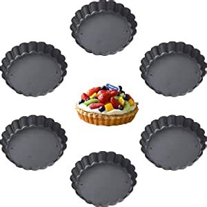 Ayuboom Moule Tarte En Forme De Tarte Rond Cm Nonstick Round Tart