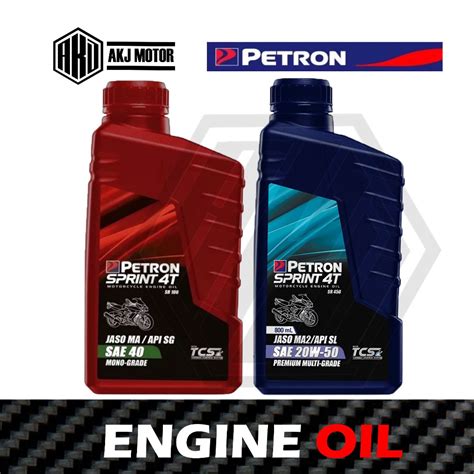 Petron Sprint T Sr Monograde Motorcycle Oil Sae Liter Sr