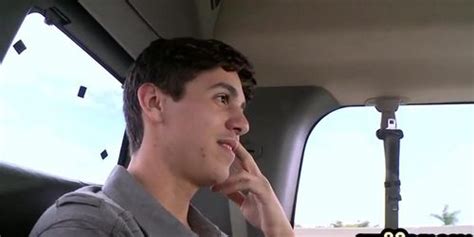 Fooled Str8 21yo Twink Fucks Gay Butt In Pickup Van Van Damage