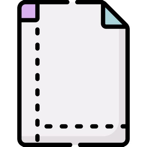 Margin Special Lineal Color Icon