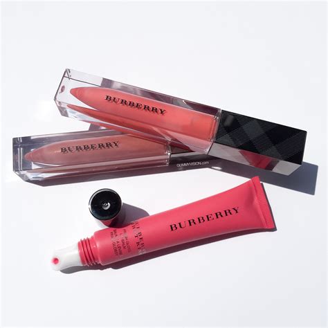 Burberry Kisses Lip Gloss In Cameo Nude Melon Burberry First Kiss Glossy Lip Balm In Rose