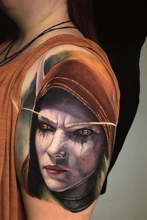 My Tattoo From Sylvanas Windrunner