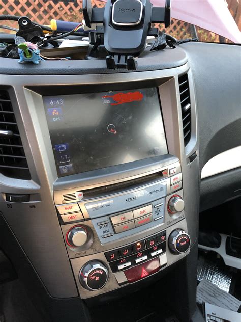 Just finished the radio swap into my 2010 Legacy GT. Gutted a 2.5i with