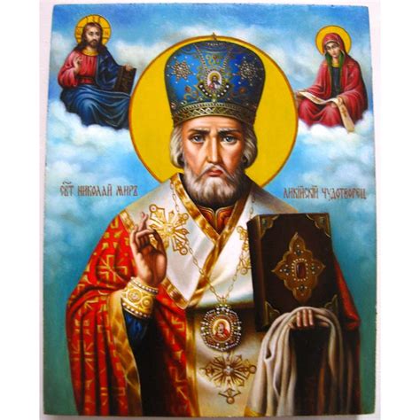 Писаная Икона Николай Угодник купить заказать в Киеве с доставкой по ...
