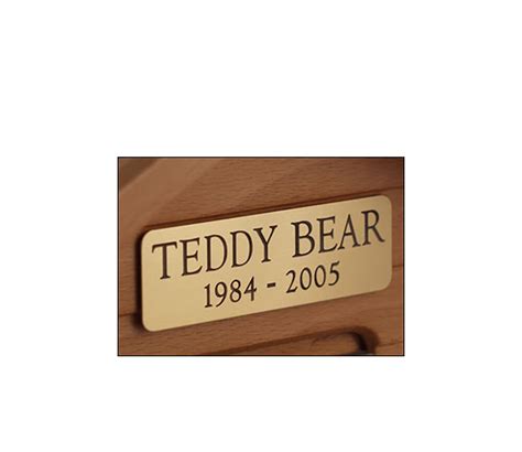 Indoor Brass Nameplate 2 Forever Pets Inc
