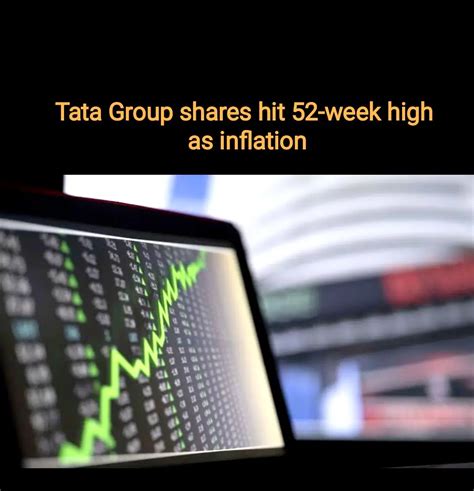 Tata Group Shares Hit 52 Week High As Inflation Eases