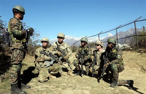 Indian Armys 9th Assam Regiment And Us Armys 40th Cavalry Regiment
