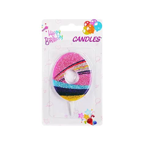 Свещи - Розови цифри | Парти Маркет