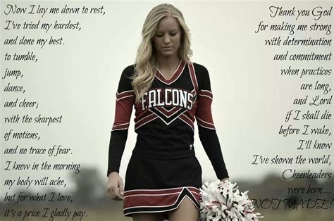 Picture I Took Of My Daughter For Her Senior Picture And She Edited It With This Cheer Prayer