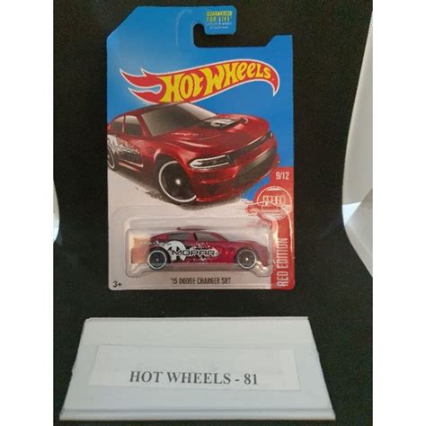 HOT WHEELS RED EDITION 15 DODGE CHARGER SRT TARGET EXCLUSIVE Shopee Malaysia