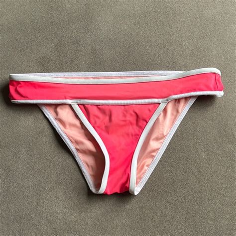 Victoria S Secret Swim Victorias Secret Two Tone Itsy Bikini Swimsuit Bottom Poshmark