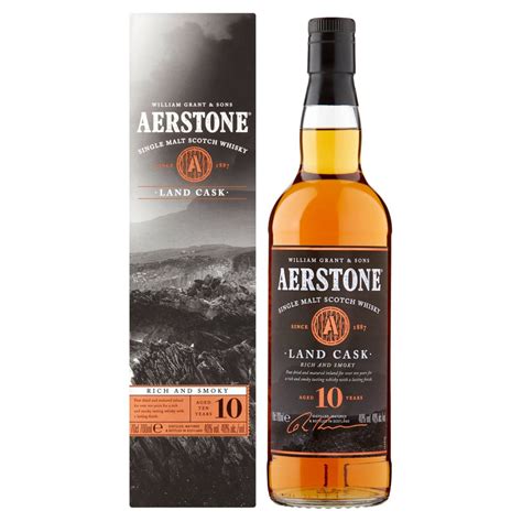 Aerstone Land Cask 10 Year Old Single Malt Scotch Whisky 70cl | Bottled ...