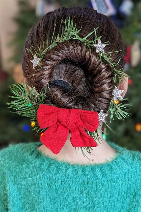 30 Ideas De Peinados Navideños Para Niñas ¡bonitos Y Fáciles