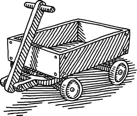 Kids Wagon Drawing