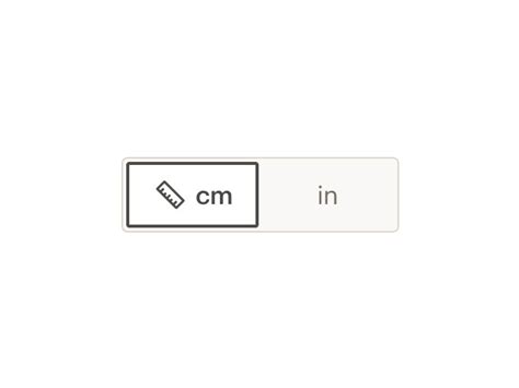 toggle button cedar design system rei  op