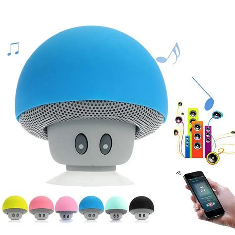 Rondaful Mini Mushroom Speaker Wireless Bluetooth 41 Speaker Mp3