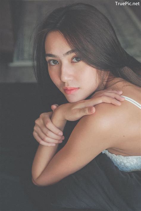 Thailand Model Baifern Rinrucha Kamnark White Lingerie Page Of TruePic Net