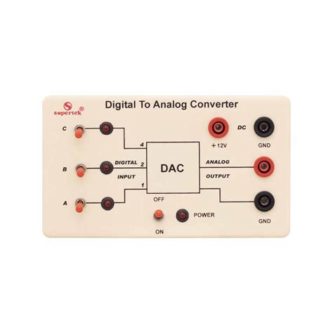 digital  analog converter advanced lab equipment supertek
