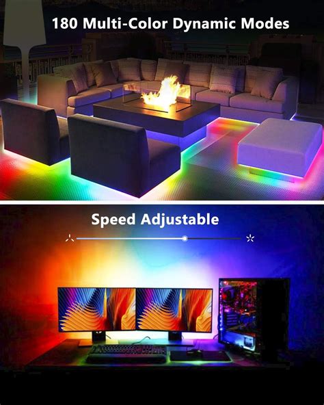 Alitove Ws Tira De Luces Led Rgb Direccionable Ledes Con