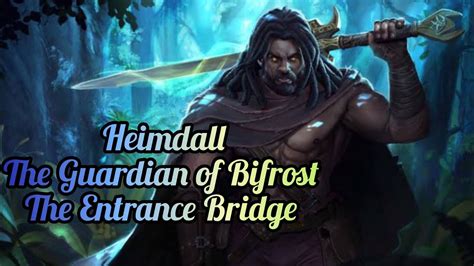 Heimdall The Guardian Of Rainbow Bridge Bifrost In Norse Mythology