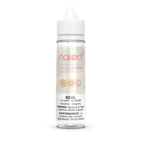 Hawaiian Pog Naked 100 E Liquid 60mL Freebase VapeLoft