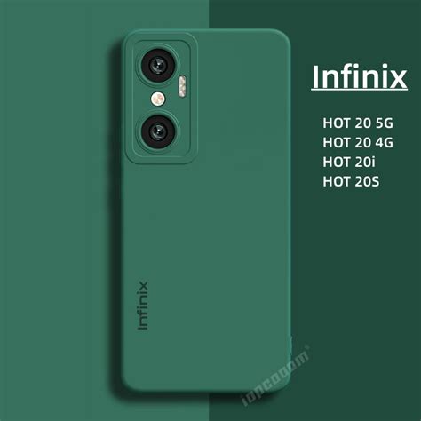 Solid Color Soft Camera Case Infinix HOT S I I Play NFC G G Casing Original Liquid