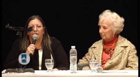 Conferencia Derechos Humanos E Identidad A Cargo De Estela Barnes De