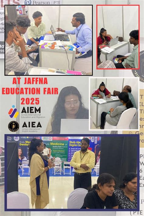 We are at Jaffna Education Fair 2025 | Acrozs International English
